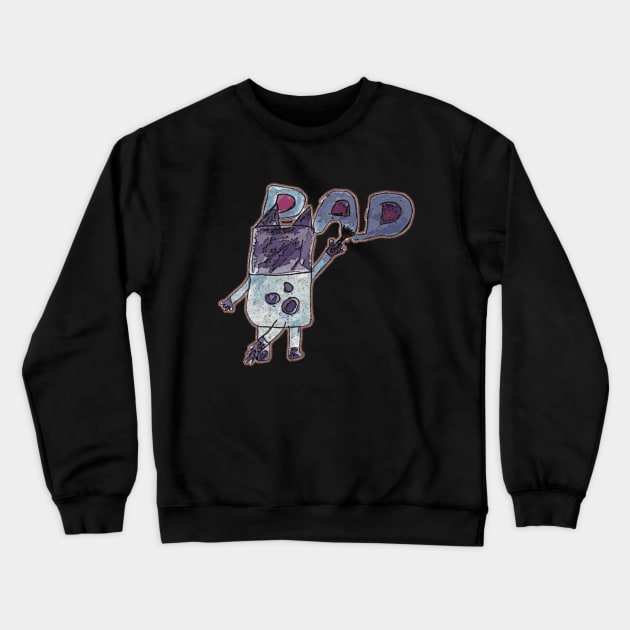 The Best Bluey Dad Crewneck Sweatshirt by ClorindaDeRose